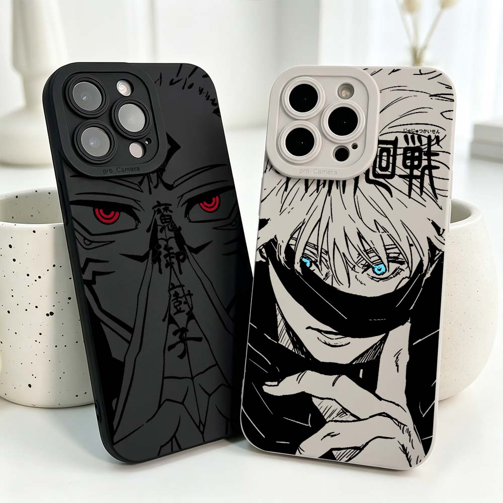 Phone Case Anime - Casing Silikon Anime Jujutsu Kaisen Keren
