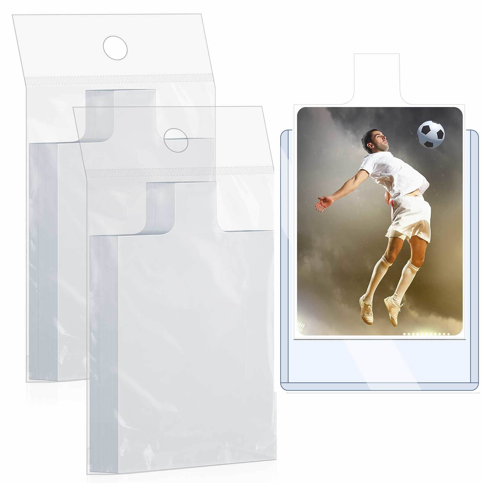 100-1000 pcs Pelindung Kartu T - Collector Card Sleeve ulasan dan harga