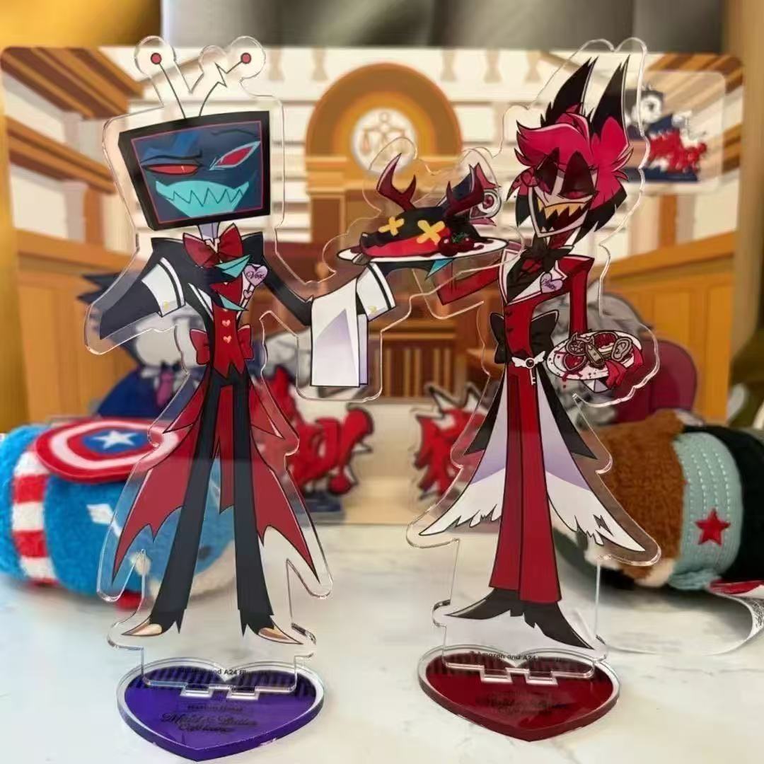 2pcs Aksesoris Anime Hazbin, F - Given Anime Merchandise ulasan dan harga