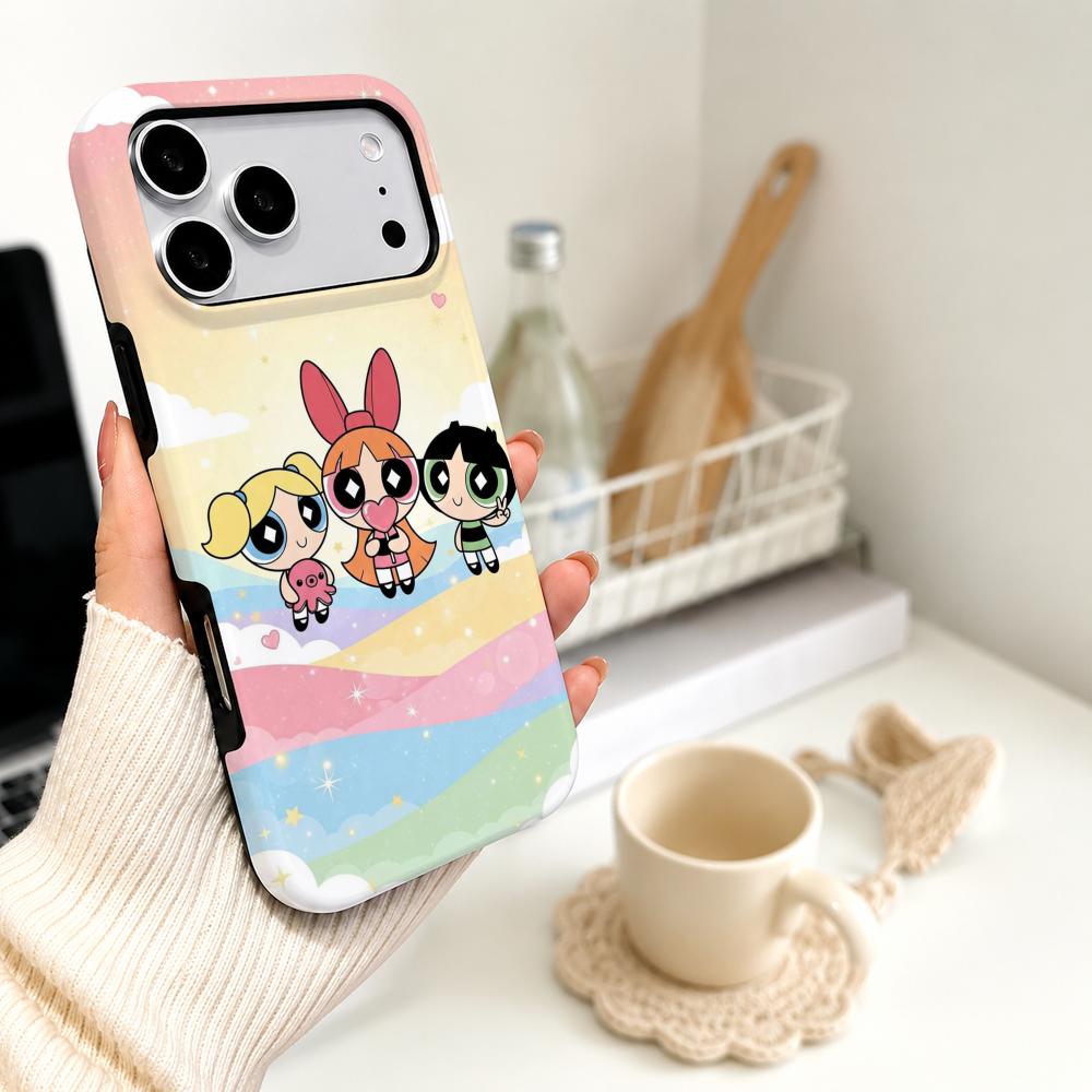 Casing Ponsel Anime P-Powerpuf - Phone Case Anime ulasan dan harga