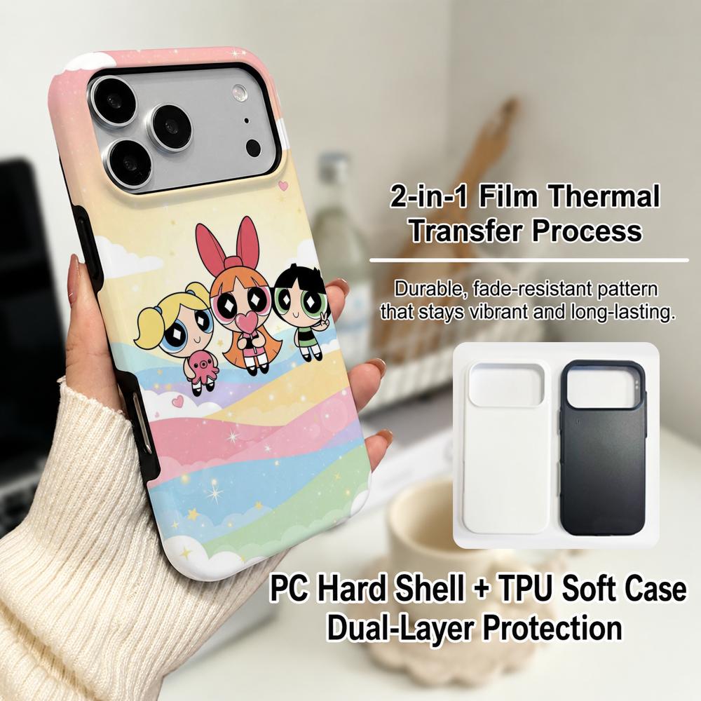 Casing Ponsel Anime P-Powerpuf - Phone Case Anime ulasan dan harga