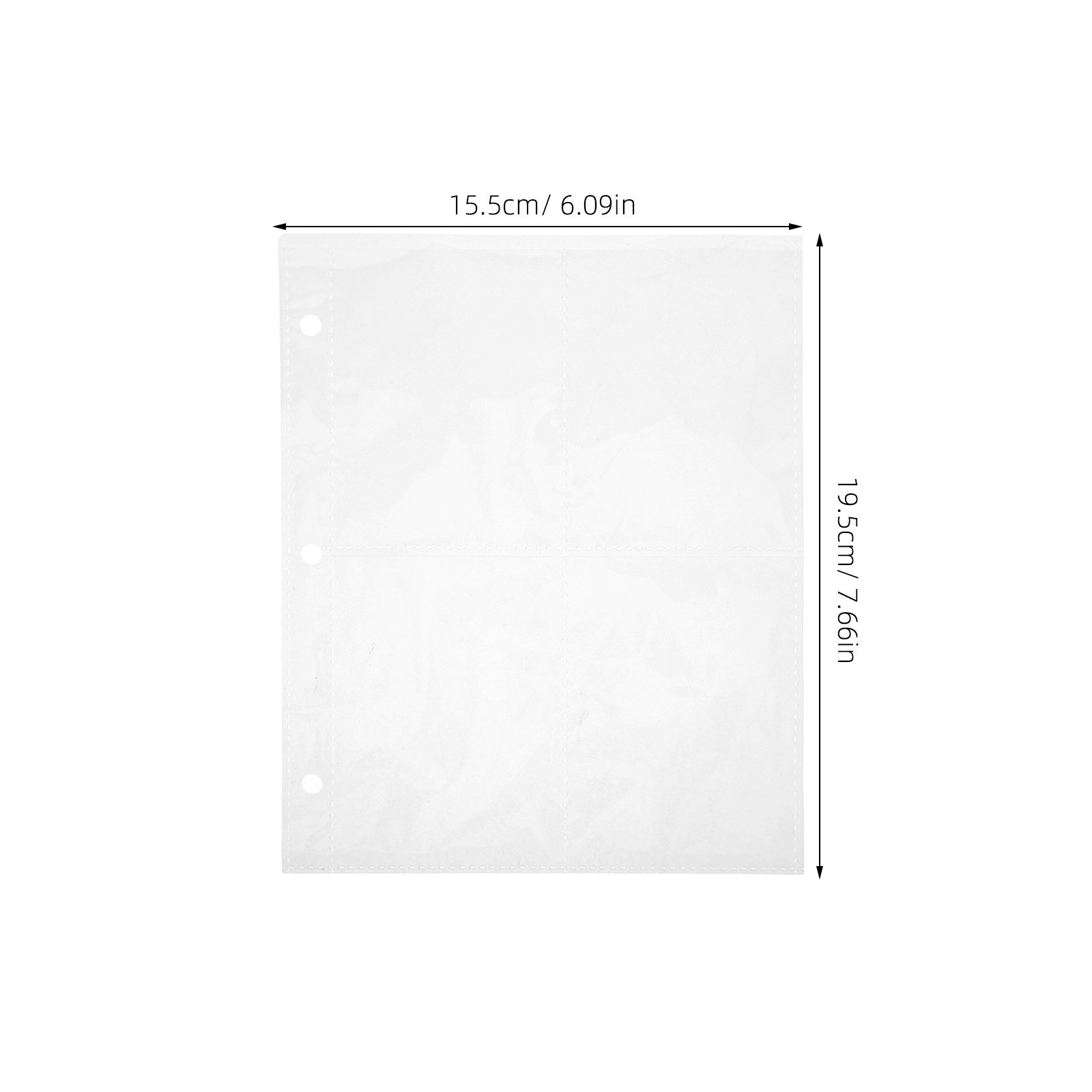 10 Buah Halaman Isi Ulang Bind - Collector Card Sleeve ulasan dan harga