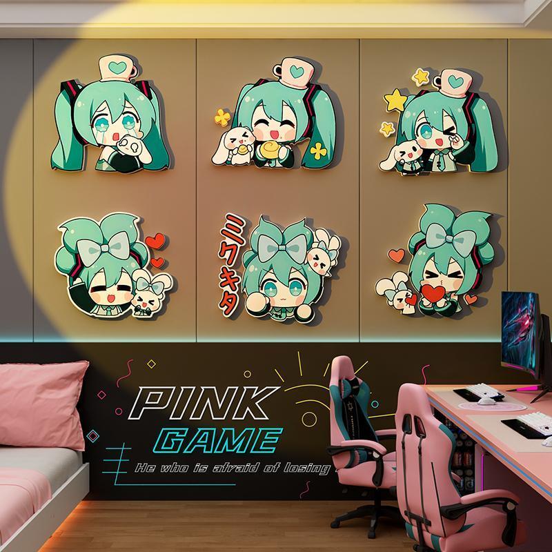 Stiker Kawaii Hatsune Miku Luk - Anime Merchandise From Japan ulasan dan harga